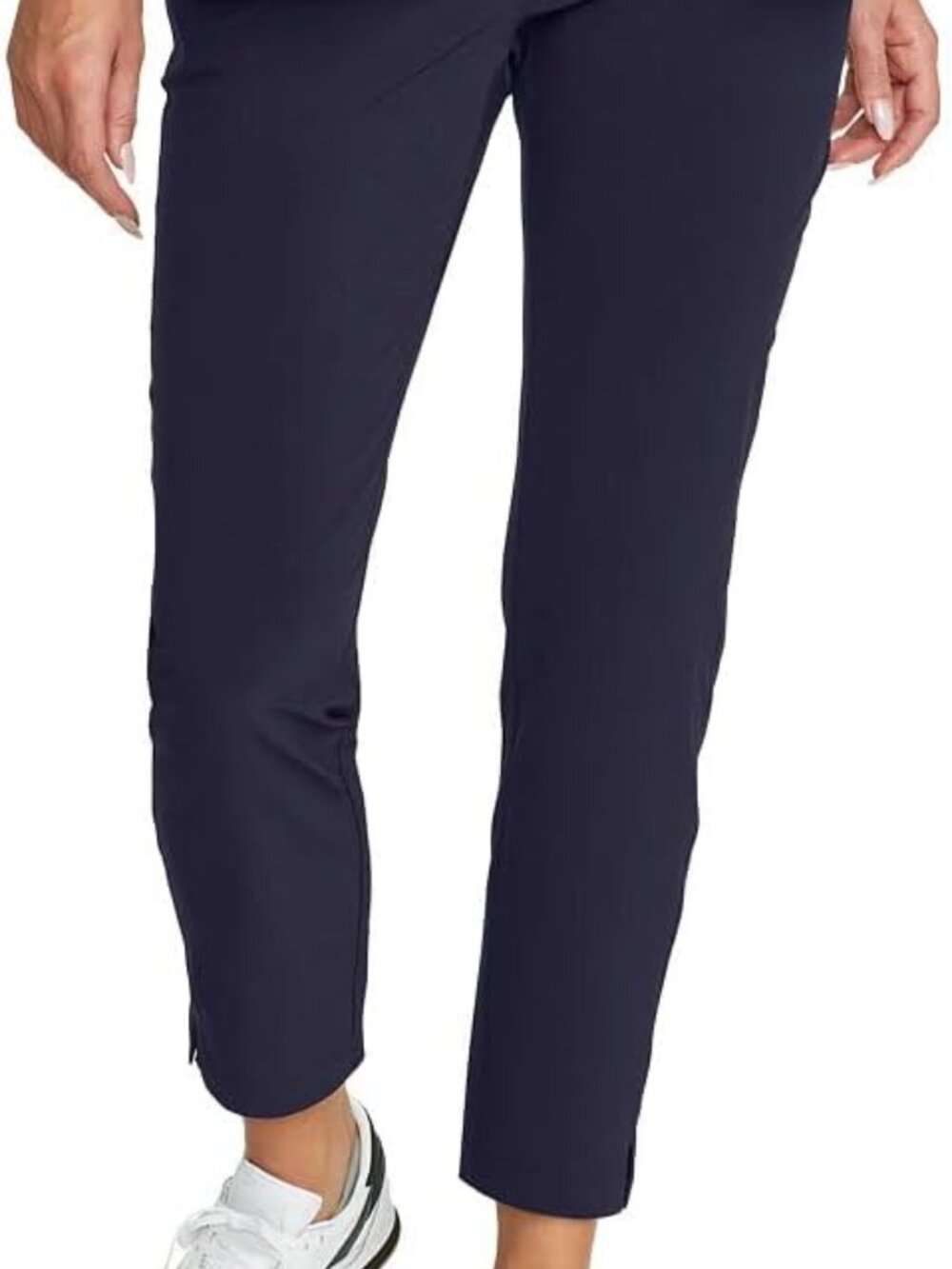 Eddie Bauer Women's Departure Travel Pants - Ankle Length - M - Navy